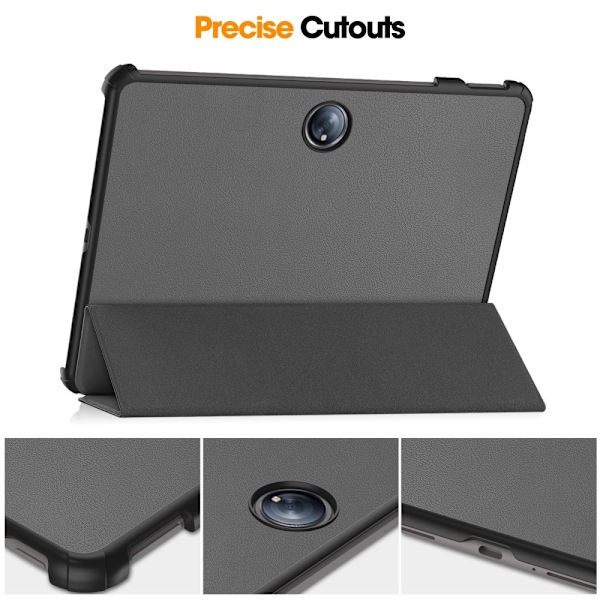 Tri-fold Stativ Våkne/Soveskall for OnePlus Pad 2 Grey