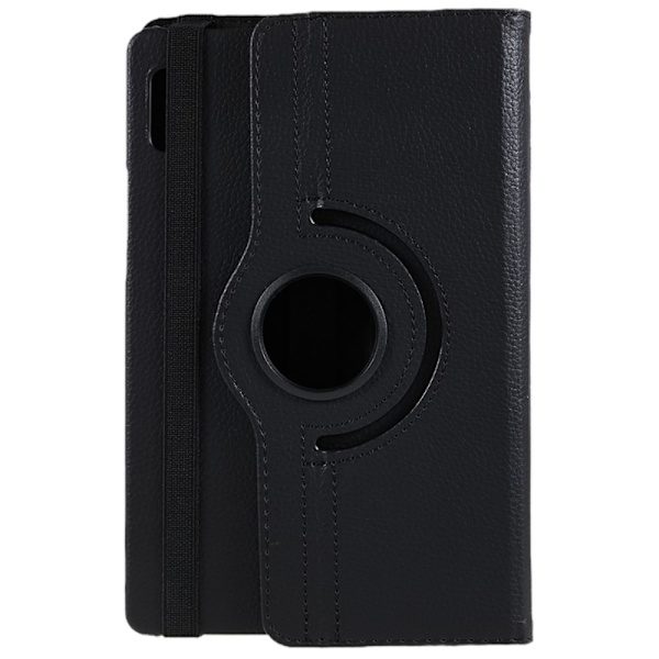 Litchi Taske Roterende Stativ Lenovo Tab M9 Black