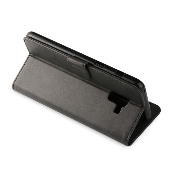 LC.IMEEKE Wallet Case till Samsung Galaxy A8 (2018) - Svart Svart