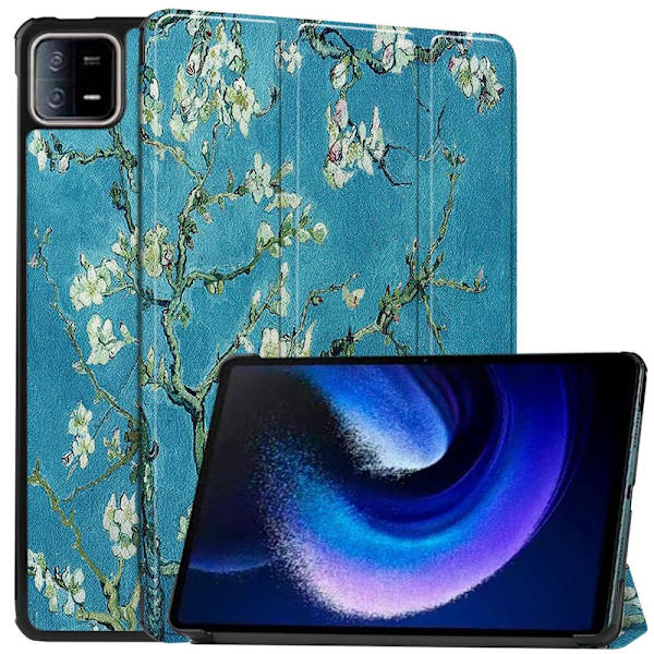 Xiaomi Pad 6 Stand Slim Fit -kansi - Blossom Multicolor