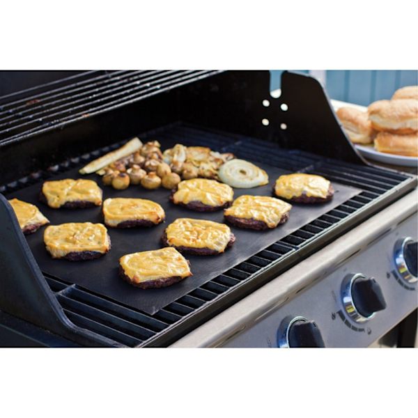 Grillmatta 2st Non-stick 33x40cm Black