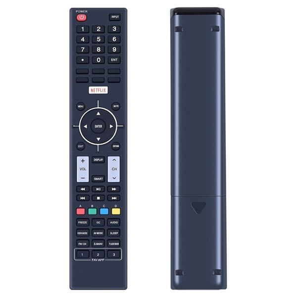 Television kaukosäädin Korvaa 845-052-31B01 Sharp TV:lle Black