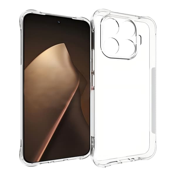 WANLONFENG Xiaomi 17T Pro Puhelinkotelo näytönsuojalla Transparent