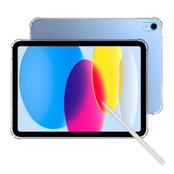 iPad 10.9 (2022) / iPad 10th gen TPU Fodral Skal Förstärkta hörn Transparent