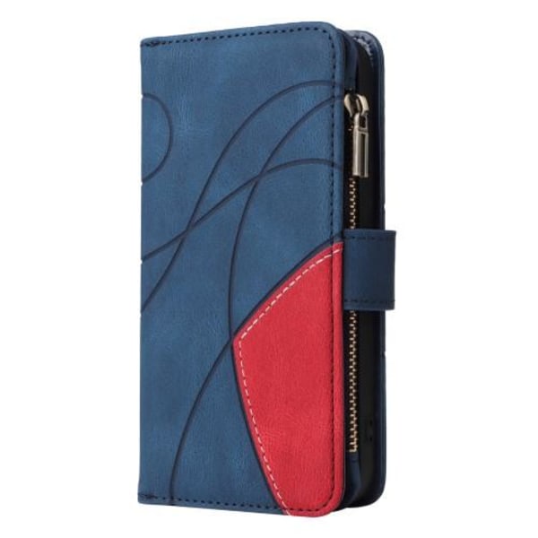 KS Plånboksfodral till Samsung Galaxy S23 - Blå/Röd Blå