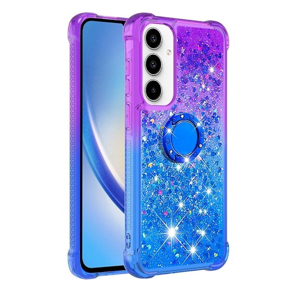 YB Quicksand Series-8 för Samsung Galaxy A35 TPU-skal Glitter multifärg