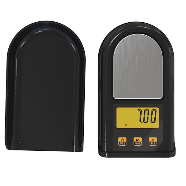 Digital LCD Mini Elektronisk 500g 0.1g Vektskål Black