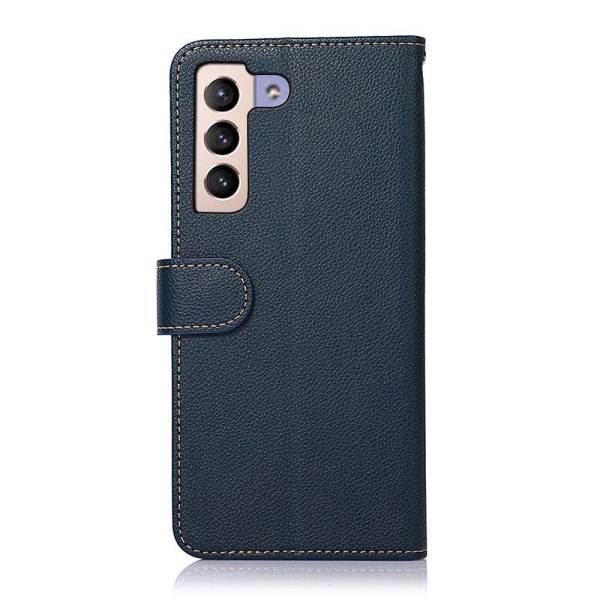 Samsung Galaxy S22+ RFID Blocking KHAZNEH Phone Cover - Blue/Brown Blue