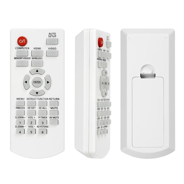 Ersättning Fjärrkontroll N2QAYA000142 för Panasonic Projektor Vit