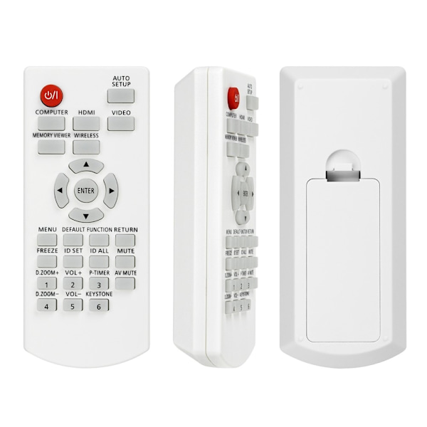 Fjernkontroll Erstatning N2QAYA000142 for Panasonic-projektor White