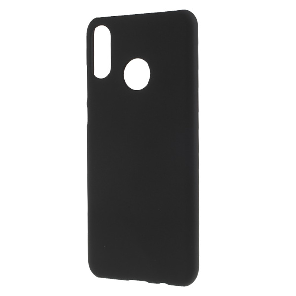 Huawei P30 Lite Gummiert Hardplastcover - Sort Black