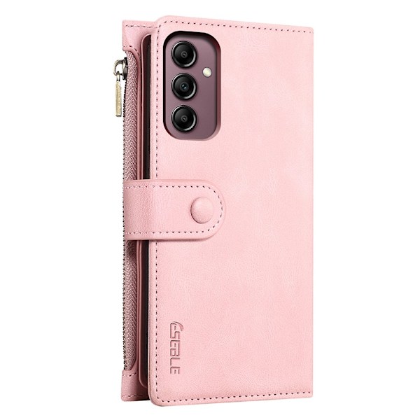 ESEBLE Star Series För Samsung Galaxy S24 FE Fodral med Dragkedjeficka - Roséguld Rosa guld