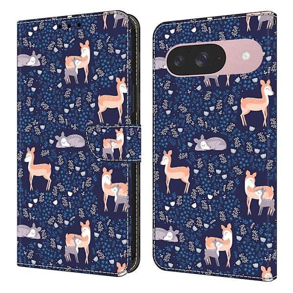 For Google Pixel 10 Pro / 10 / 9 Pro / 9 Wallet Case Pattern Printing PU Leather Flip Stand Phone Cover Multicolor