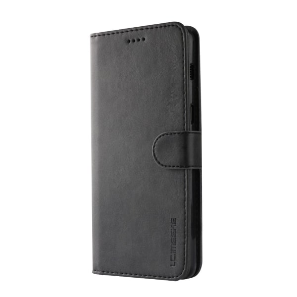 LC.IMEEKE Wallet Case for Samsung Galaxy A8 (2018) - Black Black