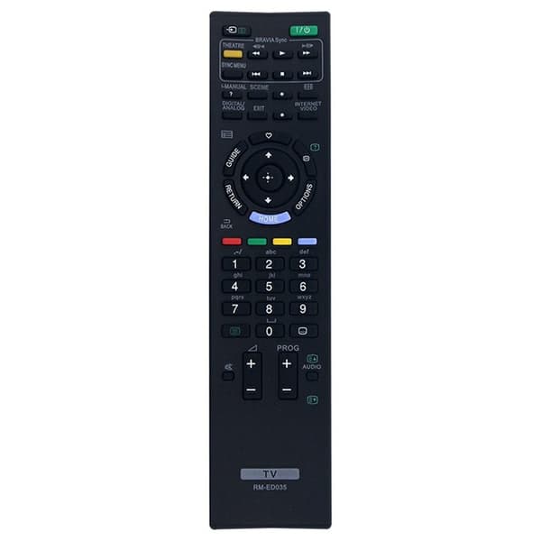 Fjärrkontroll Ersättning för RM-ED035 För Sony TV Svart