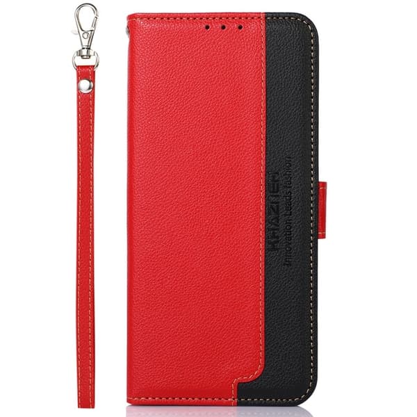 KHAZNEH puhelimen kansi Honor 400 5G - Punainen/Musta Red