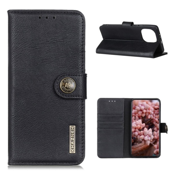 KHAZNEH Wallet Stand Case til Xiaomi Mi 11 - Sort Black