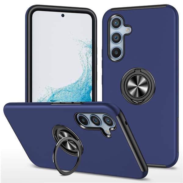 Mobildeksel med Ringholder for Samsung Galaxy A37 5G Blue
