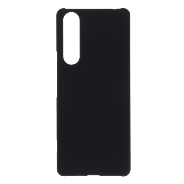 Kumipäällysteinen kova case Sony Xperia 10 II -puhelimelle - musta Black