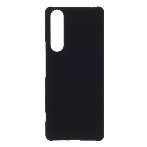 Rubberized Hard Plastic Suojakuori - Sony Xperia 10 II - Musta Black