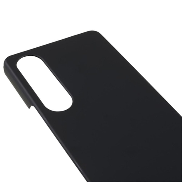 For Sony Xperia 1 V Rubberized Case Protective Phone Cover Black