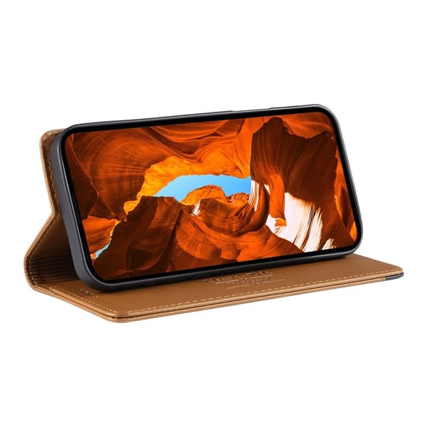 DIERFENG Lommebokdeksel med Hjørnelogo til Google Pixel 11 Pro XL Brown