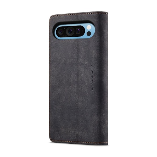 CASEME For Google Pixel 9 Pro XL Etui med Kortlomme og Stativ Black