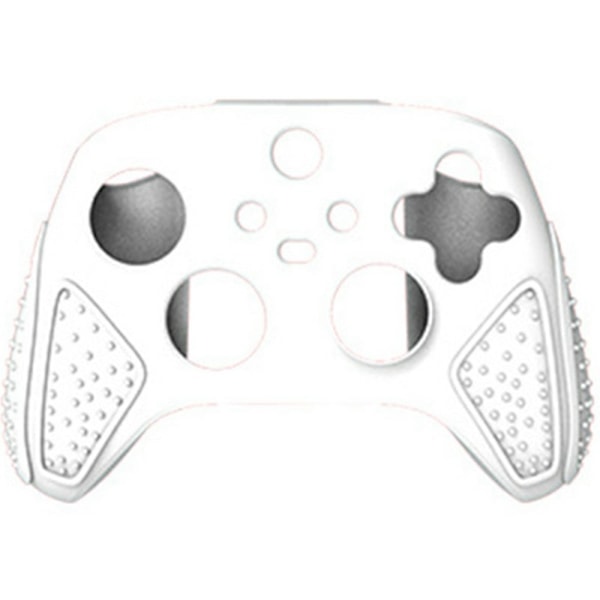 Til Xbox Series S/X Game Controller Støvtæt Silikone Protector Anti-slip taske - Hvid White