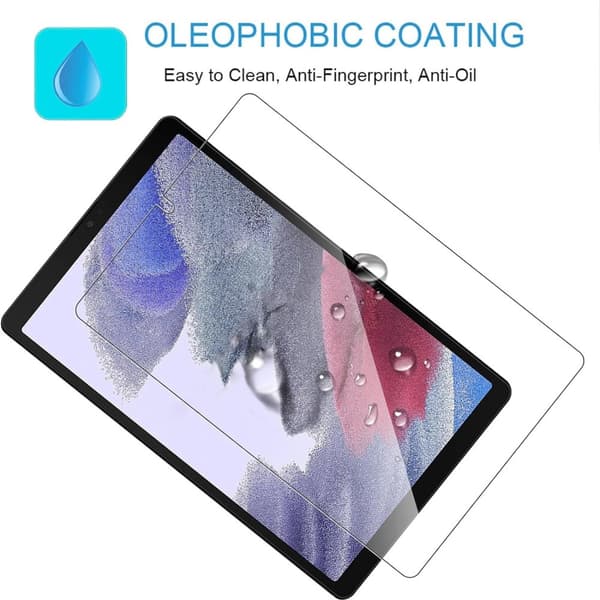 2st Härdat Glas skärmskydd till Samsung Galaxy Tab A9 Transparent