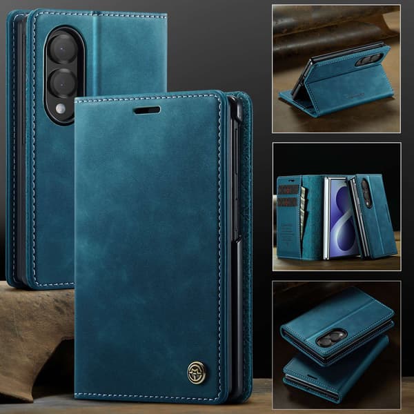 CASEME Telefonlommebokdeksel til Samsung Galaxy Z Fold8 Green