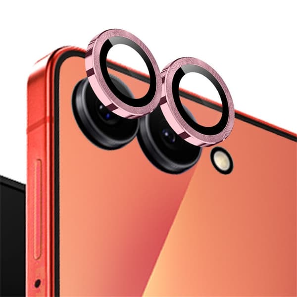 NORTHJO 1 sæt Kameralinsebeskyttelse til Samsung Galaxy Z Flip8 Pink