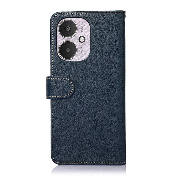 KHAZNEH Pung etui til Xiaomi Redmi 13C - Blå/Brun Blue
