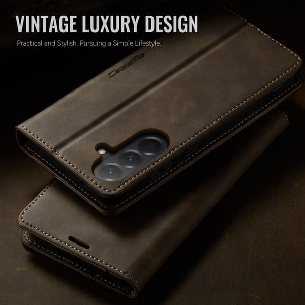 Til Samsung Galaxy A57 5G CASEME telefoncover Brown