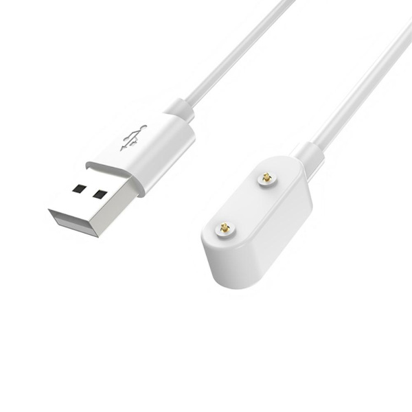 För Xplora X5 Play 1m Magnetisk Laddningskabel Laddare Docka Vit