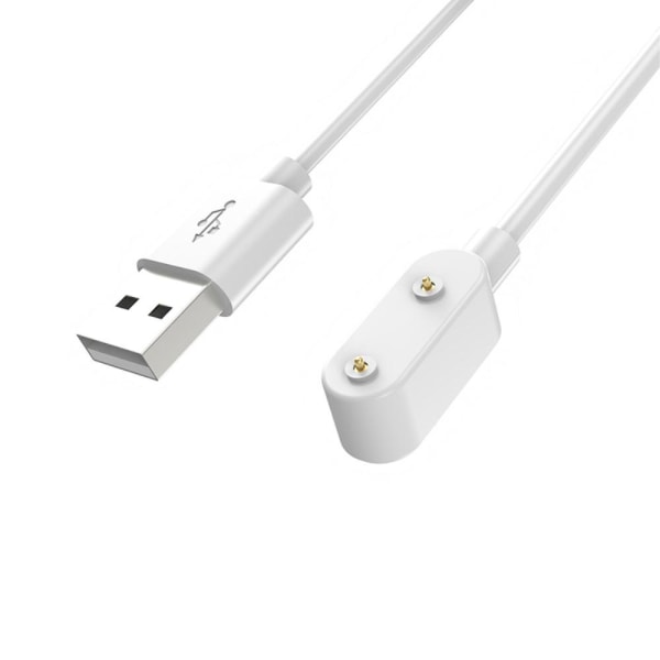 Til Xplora X5 Play 1m magnetisk absorberende USB-opladningskabel White