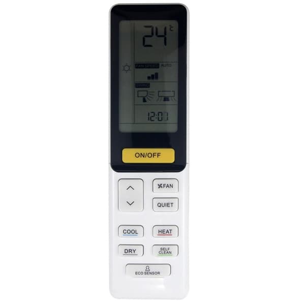 Fjärrkontroll Ersättning för 0010402886W för Haier Air Conditioner Vit