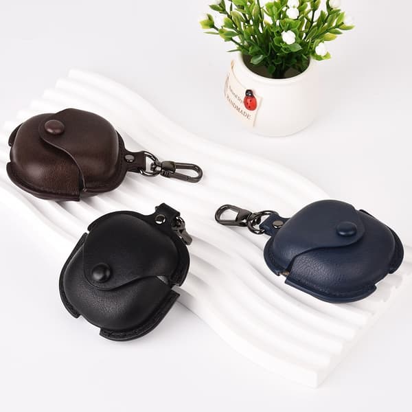 Samsung Galaxy Buds4 / Buds4 Pro PU + PC suojakuori Green