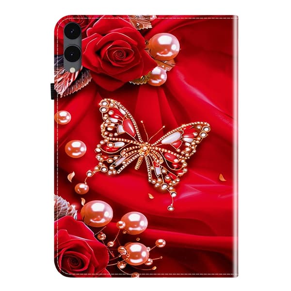 Kuvioitu tablettikotelo Samsung Galaxy Tab S12+ puhelimelle Red