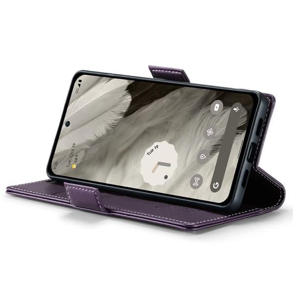 CASEME Plånboksfodral till Pixel 8 - Lila Lila