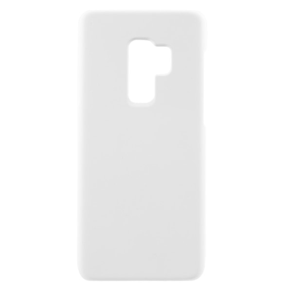 Samsung Galaxy S9 Plus kumitettu kova case - valkoinen White