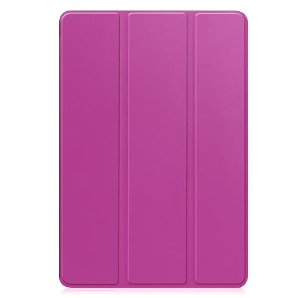 Trifoldet stativ Smart Taske til Samsung Galaxy Tab S10 Lite Purple
