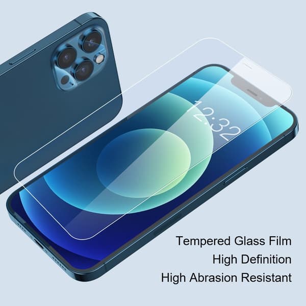 AMORUS 2 stk Skærmbeskyttelse til iPhone 17 Pro Max Transparent