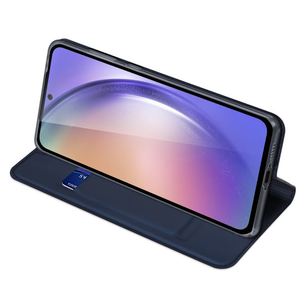 DUX DUCIS -sarjan kotelo korttipaikalla Samsung Galaxy A55 Blue