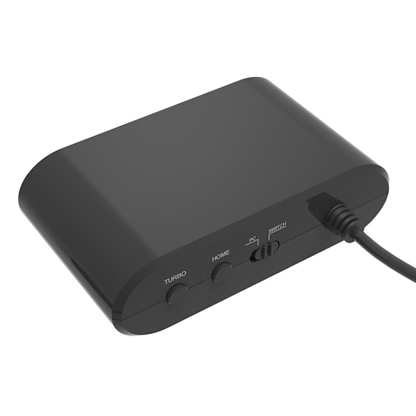 Kompatibel med Nintendo Switch OLED USB Gamepad Adapter N64 Controller Converter Svart