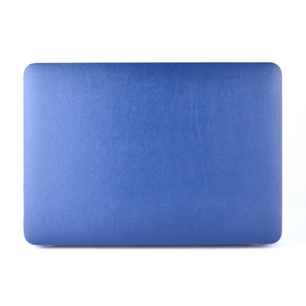 Læderbeklædt skal til MacBook Air 11" mørkeblå Blue