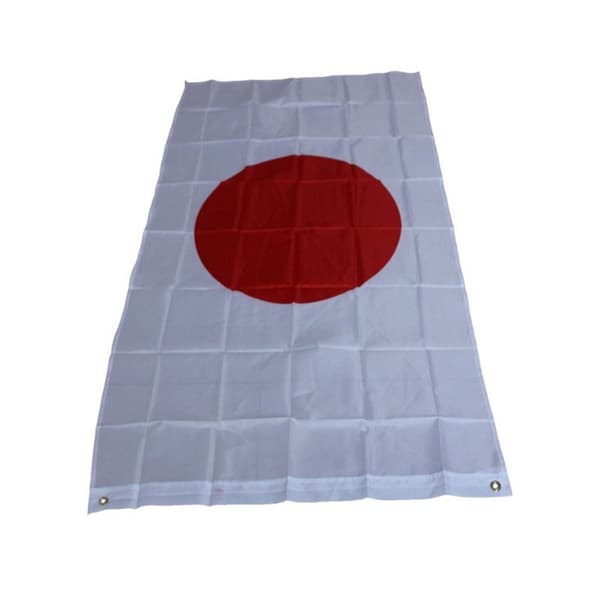 japansk Flagg 90x150 cm banner utendørs innendørs festdekorasjon Red