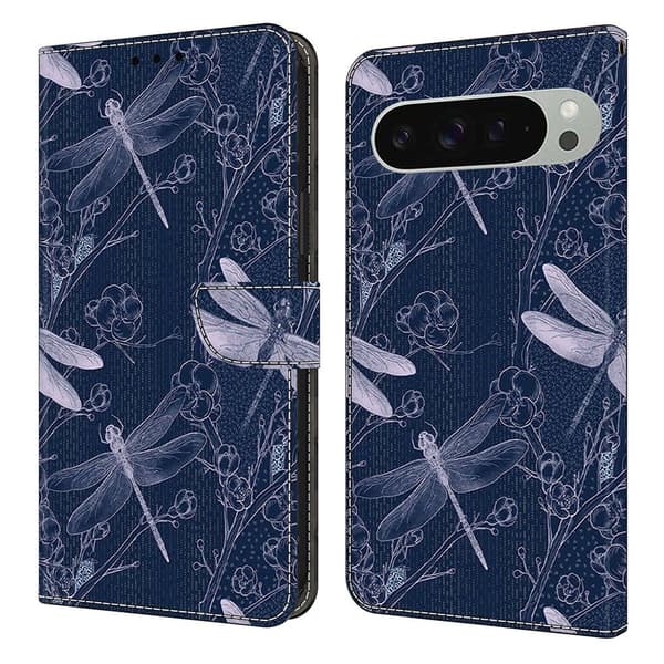 För Google Pixel 10 Pro XL Plånboksfodral Mönstertryckt PU-läder Flip Stativ Mobilfodral multifärg