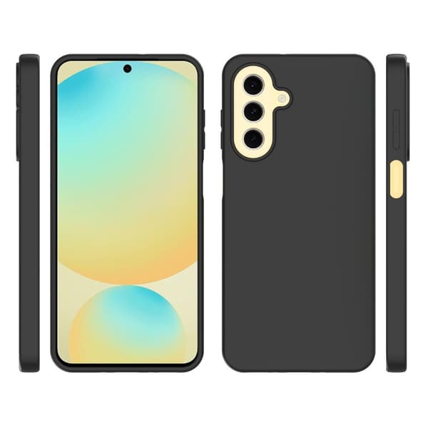 Til Samsung Galaxy A26 5G Deksel TPU Bakdeksel - Svart Black