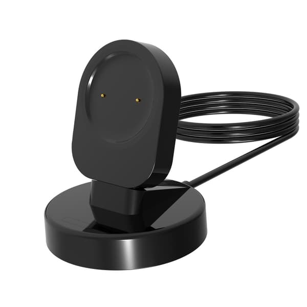 Laderstativ Huami Amazfit Active / Active Edge / Bip 3 / 3 Pro Black