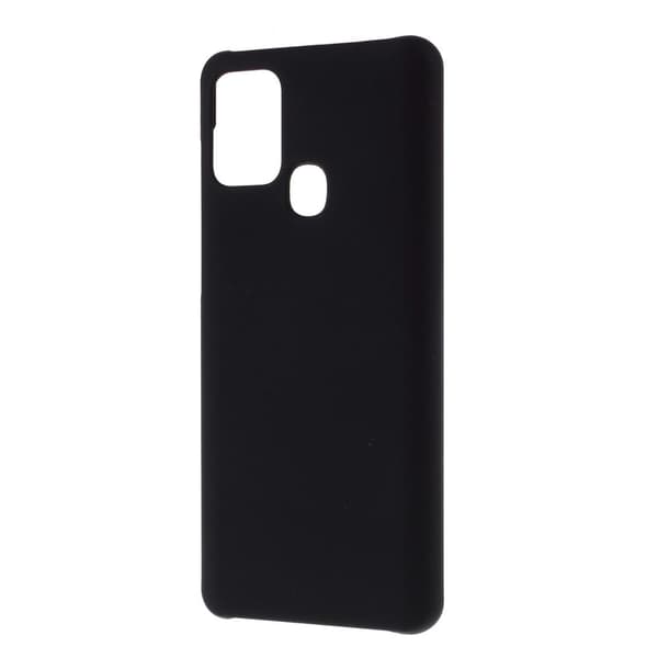 Samsung Galaxy A21s Gummiert Hardplastdeksel - Svart Black
